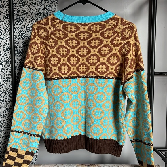 Knit patterned cardigan Size:S - Picture 6 of 6